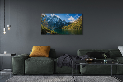 Quadro em tela Lago de montanha