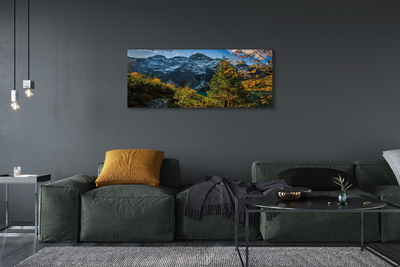 Pintura em tela Lago de montanha