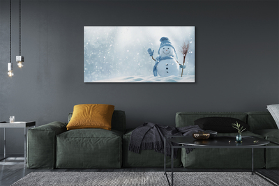 Quadro em tela Boneco de neve
