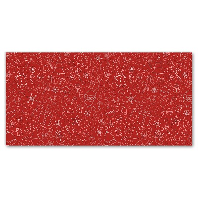 Quadro de parede em tela Enfeites de Natal Decoração de Inverno