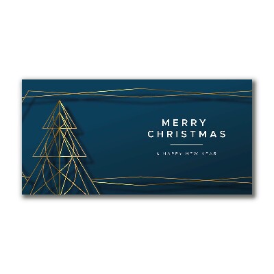 Quadro de parede em tela Árvore de Natal para as férias de Natal