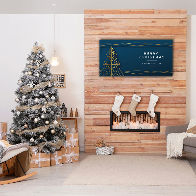 Quadro de parede em tela Árvore de Natal para as férias de Natal