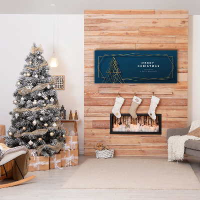 Quadro de parede em tela Árvore de Natal para as férias de Natal