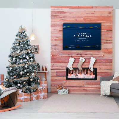 Quadro de parede em tela Árvore de Natal para as férias de Natal