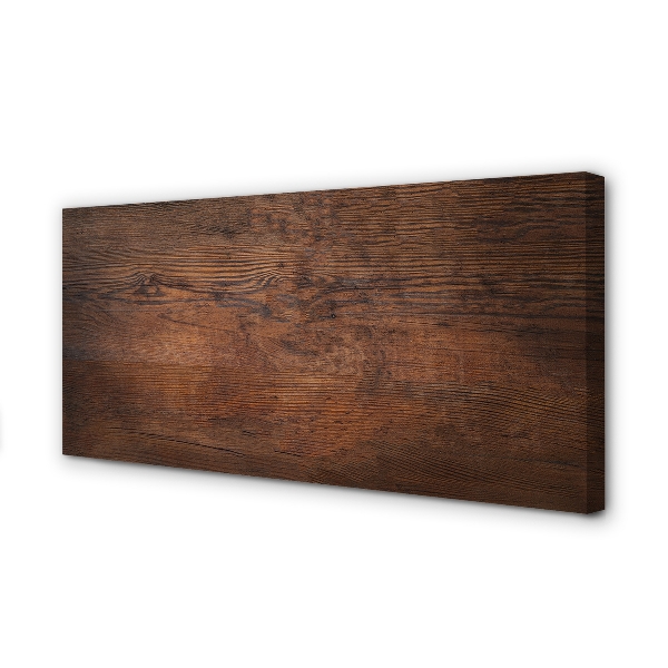 Quadro em tela Grãos e nós da madeira