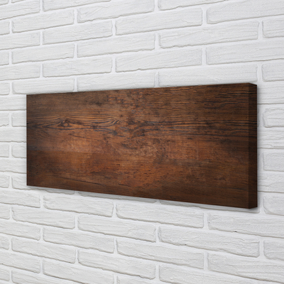 Quadro em tela Grãos e nós da madeira