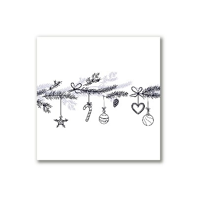 Quadro em tela Decorações de Natal Decorações de Inverno