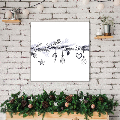 Quadro em tela Decorações de Natal Decorações de Inverno