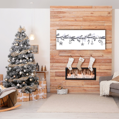 Quadro em tela Decorações de Natal Decorações de Inverno
