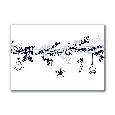 Quadro em tela Decorações de Natal Decorações de Inverno