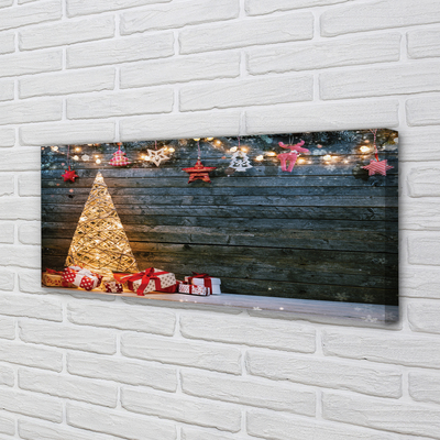 Pintura em tela Presentes, decorações para árvores de Natal