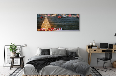 Pintura em tela Presentes, decorações para árvores de Natal