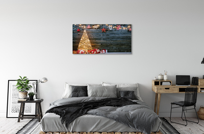 Pintura em tela Presentes, decorações para árvores de Natal