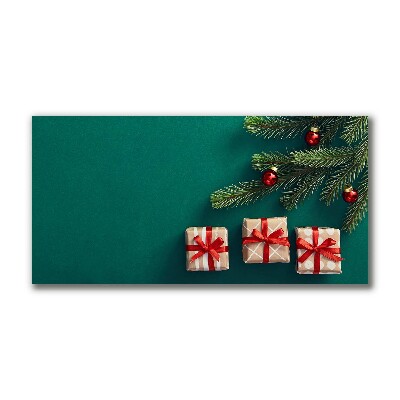 Quadro em tela Presentes Árvore de Natal Feriados Inverno