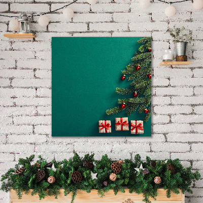 Quadro em tela Presentes Árvore de Natal Feriados Inverno