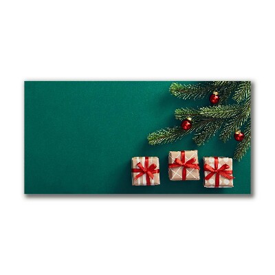 Quadro em tela Presentes Árvore de Natal Feriados Inverno
