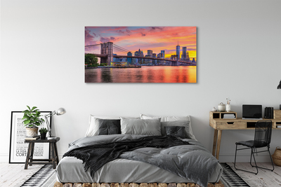 Quadro em tela Ponte do Nascer do Sol