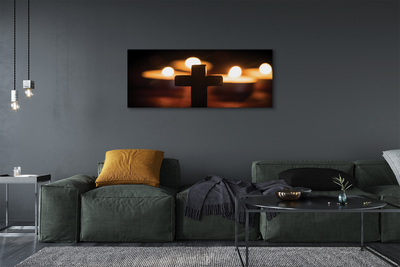 Pintura em tela Cruz de vela