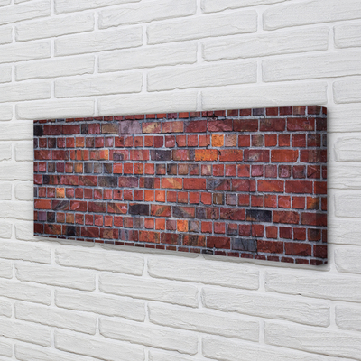 Quadro em tela parede de tijolos