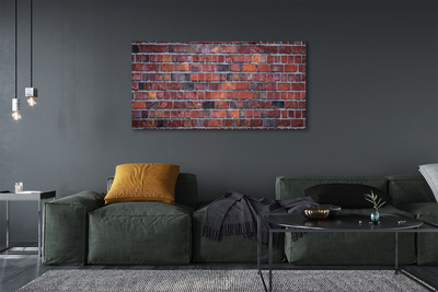 Quadro em tela parede de tijolos