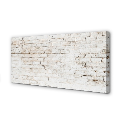 Pintura em tela parede de tijolos