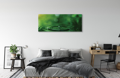 Pintura em tela Macro gota d'água