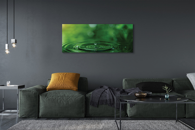 Pintura em tela Macro gota d'água