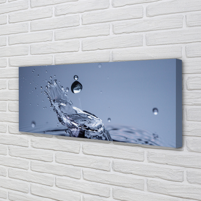 Pintura em tela Macro gota d'água