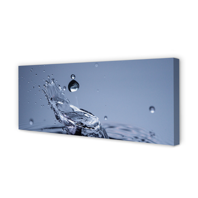 Pintura em tela Macro gota d'água