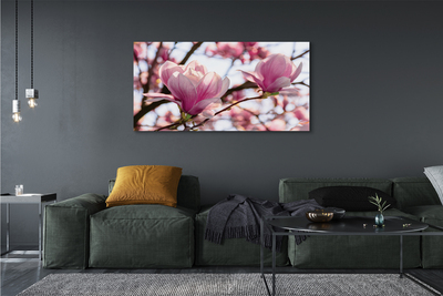 Quadro em tela Árvores de magnólia
