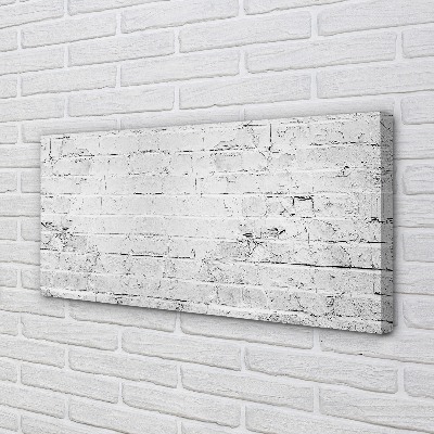 Quadro em tela parede de tijolos