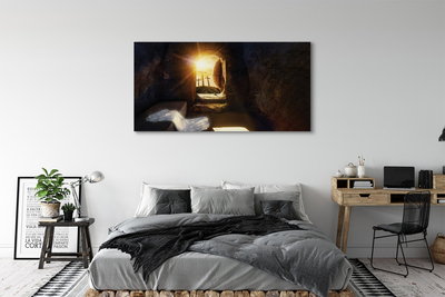 Pintura em tela Caverna das Cruzes do Sol