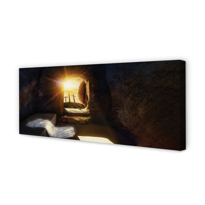 Pintura em tela Caverna das Cruzes do Sol