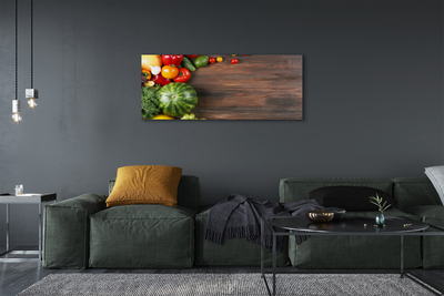 Pintura em tela Melancia, tomate, endro