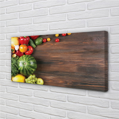 Pintura em tela Melancia, tomate, endro