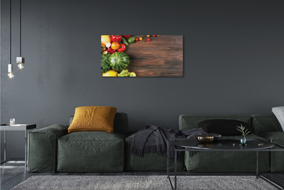 Pintura em tela Melancia, tomate, endro