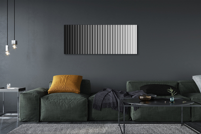 Pintura em tela Transição de listras de zebra