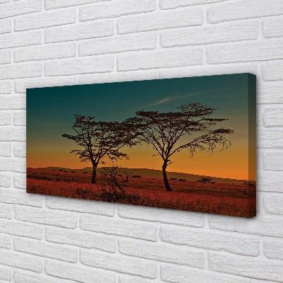 Pintura em tela Céu de árvore