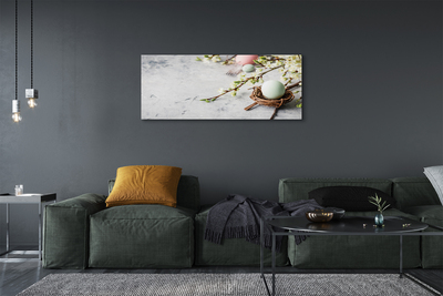 Pintura em tela Flores de ovo