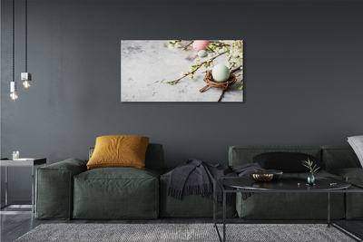 Pintura em tela Flores de ovo