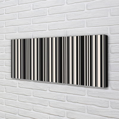 Quadro em tela Listras irregulares