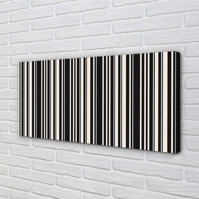 Quadro em tela Listras irregulares