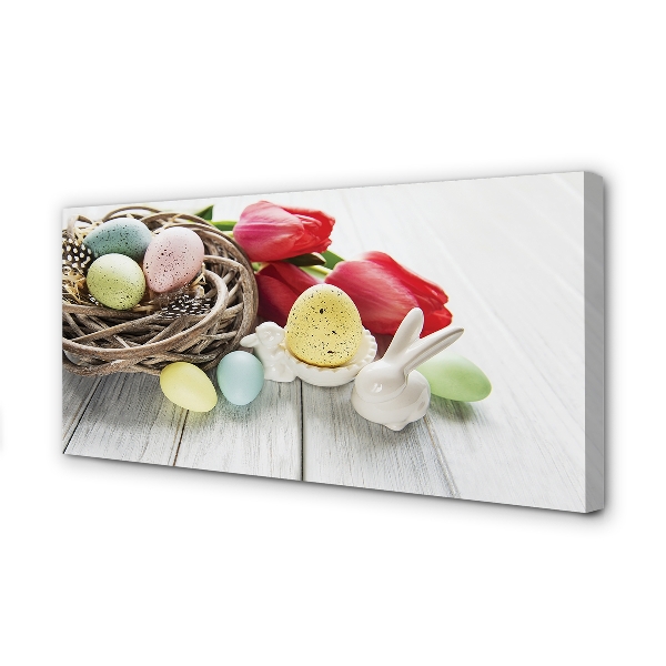 Quadro em tela Ovos de tulipa
