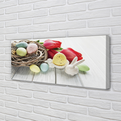 Quadro em tela Ovos de tulipa