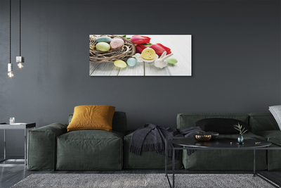 Quadro em tela Ovos de tulipa