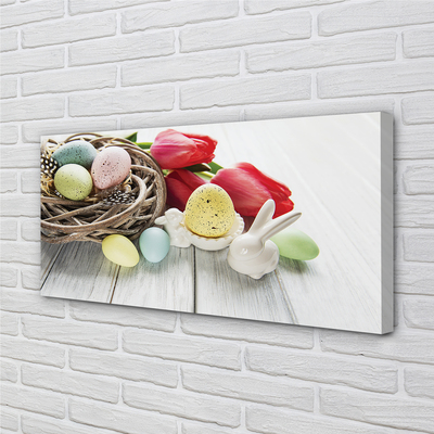 Quadro em tela Ovos de tulipa