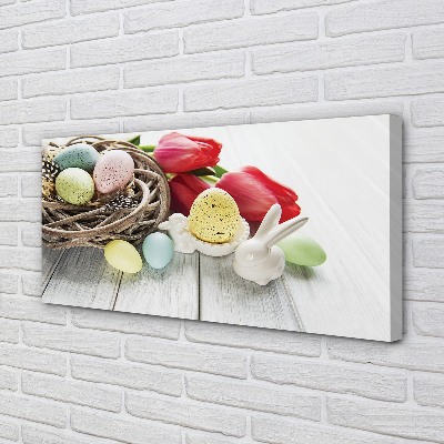 Quadro em tela Ovos de tulipa