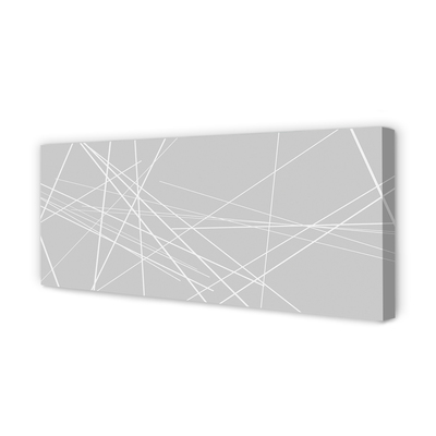 Pintura em tela Linhas irregulares