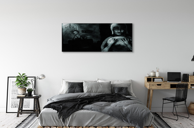 Quadro em tela Personagens sombrios