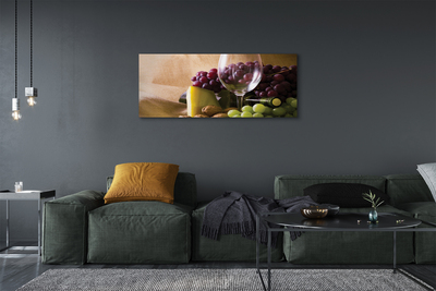 Quadro em tela Copo vazio de uvas